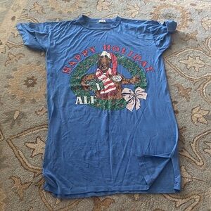 1988 ALF Xmas nightgown/shirt $50 tunic long